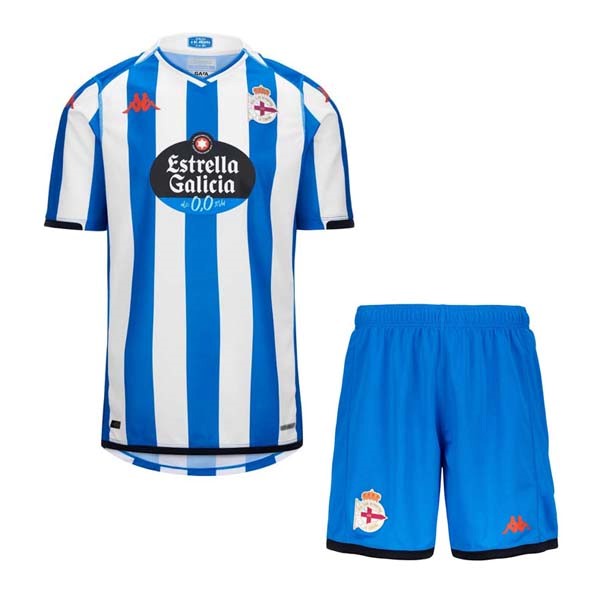 Trikot Deportivo Coruna Heim Kinder 2023-24